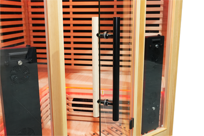 Blisspod Vienna RED Full Spectrum Corner Infrared Sauna (4-5 Person)