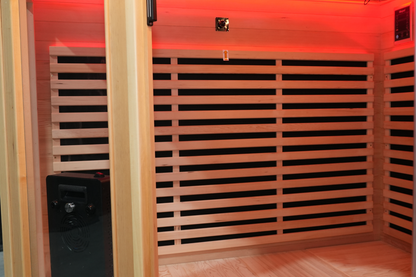 Blisspod Vienna RED Full Spectrum Corner Infrared Sauna (4-5 Person)