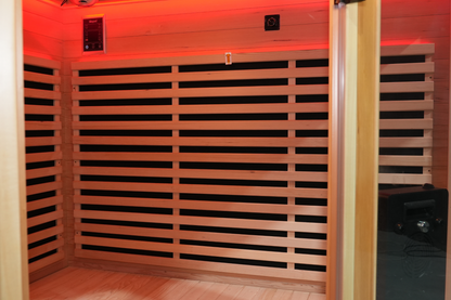 Blisspod Vienna RED Full Spectrum Corner Infrared Sauna (4-5 Person)