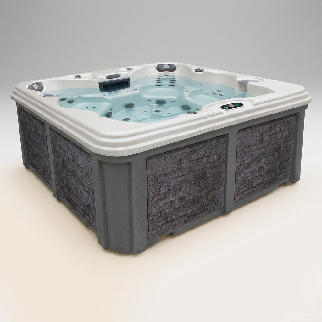 Arcadia Luxury 8-Foot Hot Tub — Studio Shot