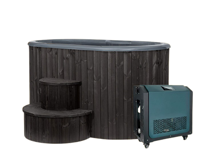 SaunaLife 2-Person Immersion Tub with Chiller & Heater