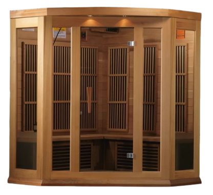 3 - Person FAR Infrared Sauna in Cedar