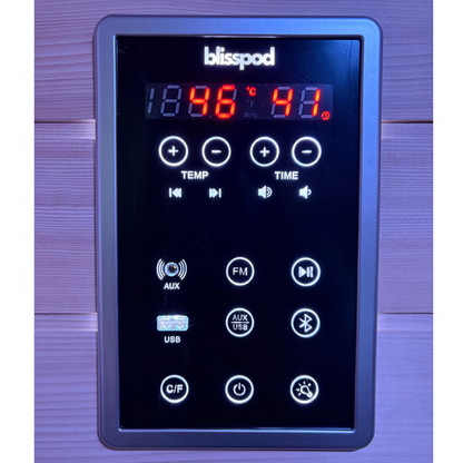 Blisspod Malmo Infrared & Red Light Sauna, 2 Person