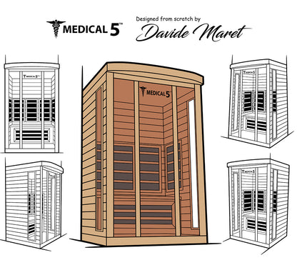 3 Person Home Infrared Sauna