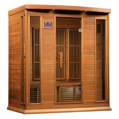 Dynamic Saunas 4-Person Indoor Cedar Infrared Sauna