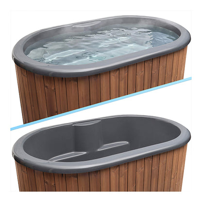 SaunaLife 2-Person Immersion Tub with Chiller & Heater