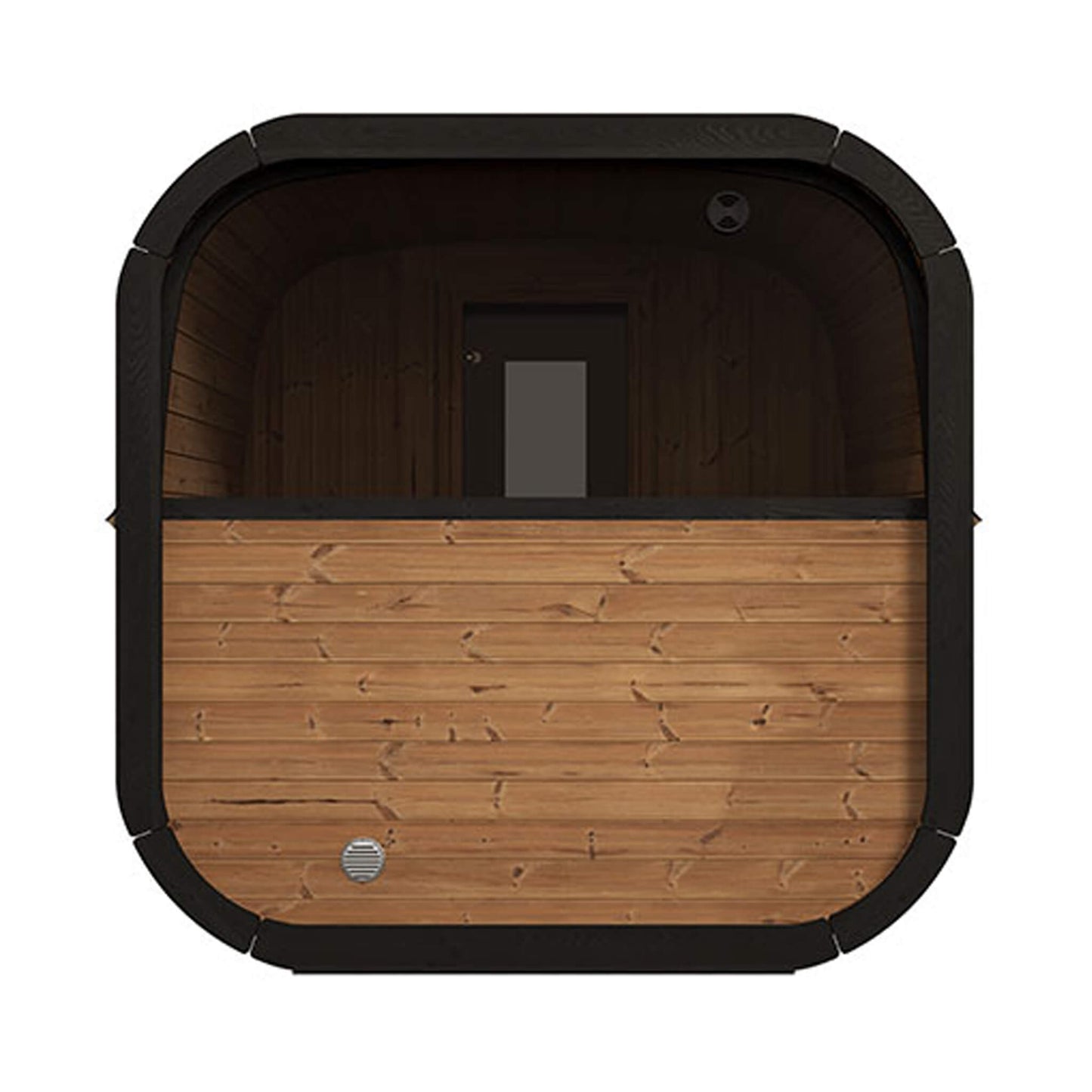 SaunaLife Cube-Series Outdoor 8-Person Home Sauna Kit