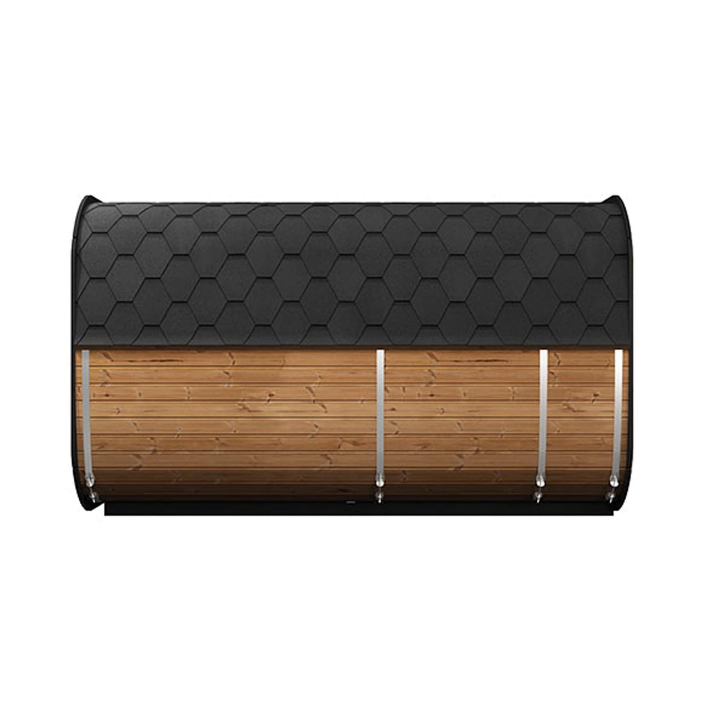 SaunaLife Cube-Series Outdoor 8-Person Home Sauna Kit