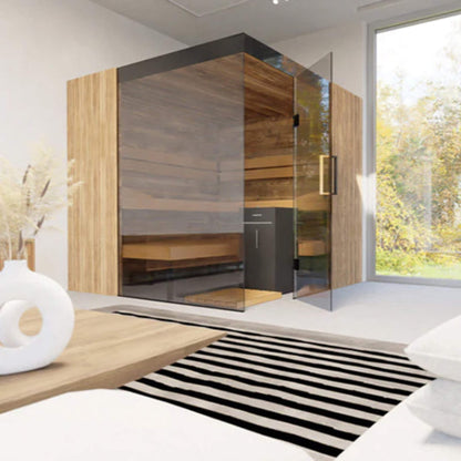 ThermaSol Aalto 4-Person Indoor Panoramic Sauna