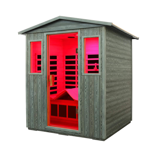 Thermora Nivea 3-Person Carbonized Infrared Sauna